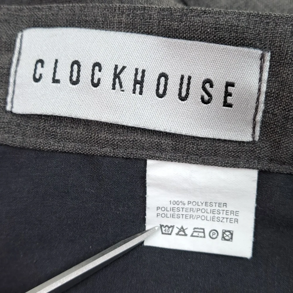 ClockHouse Tan/Black Breathable Lightweight Khakis Men's Size 34x34
